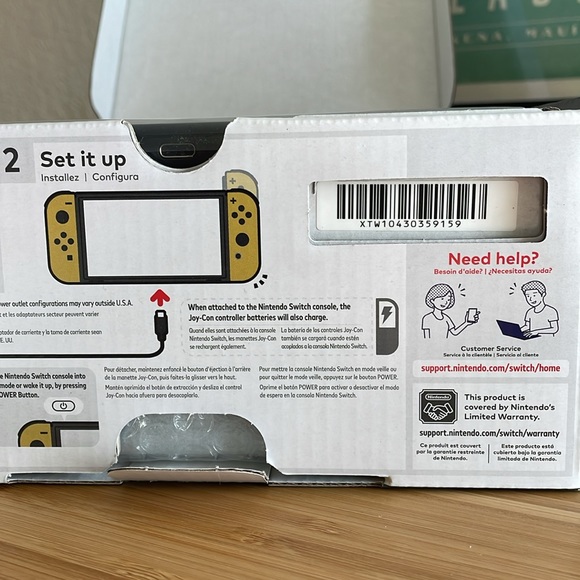 NIB Nintendo Switch Oled Legend of Zelda Tears Of The Kingdom Bundle - Picture 13 of 13